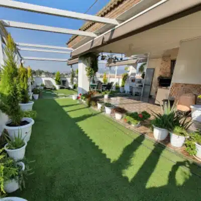 Mantenimiento de jardines y terrazas siempre verde